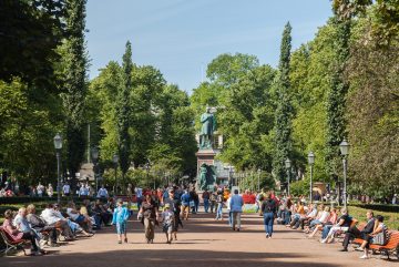 Памятник Рунебергу на бульваре Эспланади в Хельсинки. Фото: Diego Delso / Wikimedia Commons, CC BY-SA 3.0