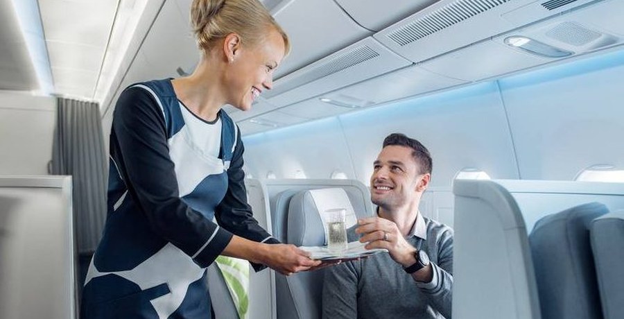 Finnair A350 business class