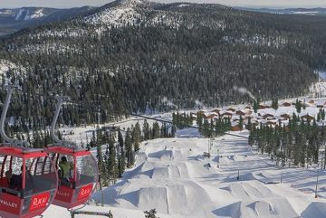Новый гондольный подъемник в Руке