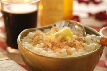 Рождественская рисовая каша