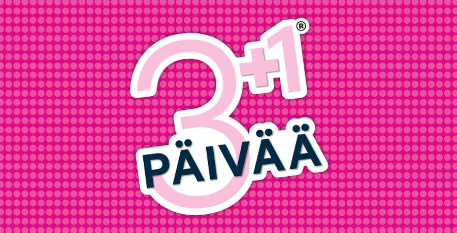 Дни скидок 3+1 в Sokos
