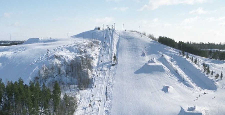 Горнолыжный курорт Sveitsi