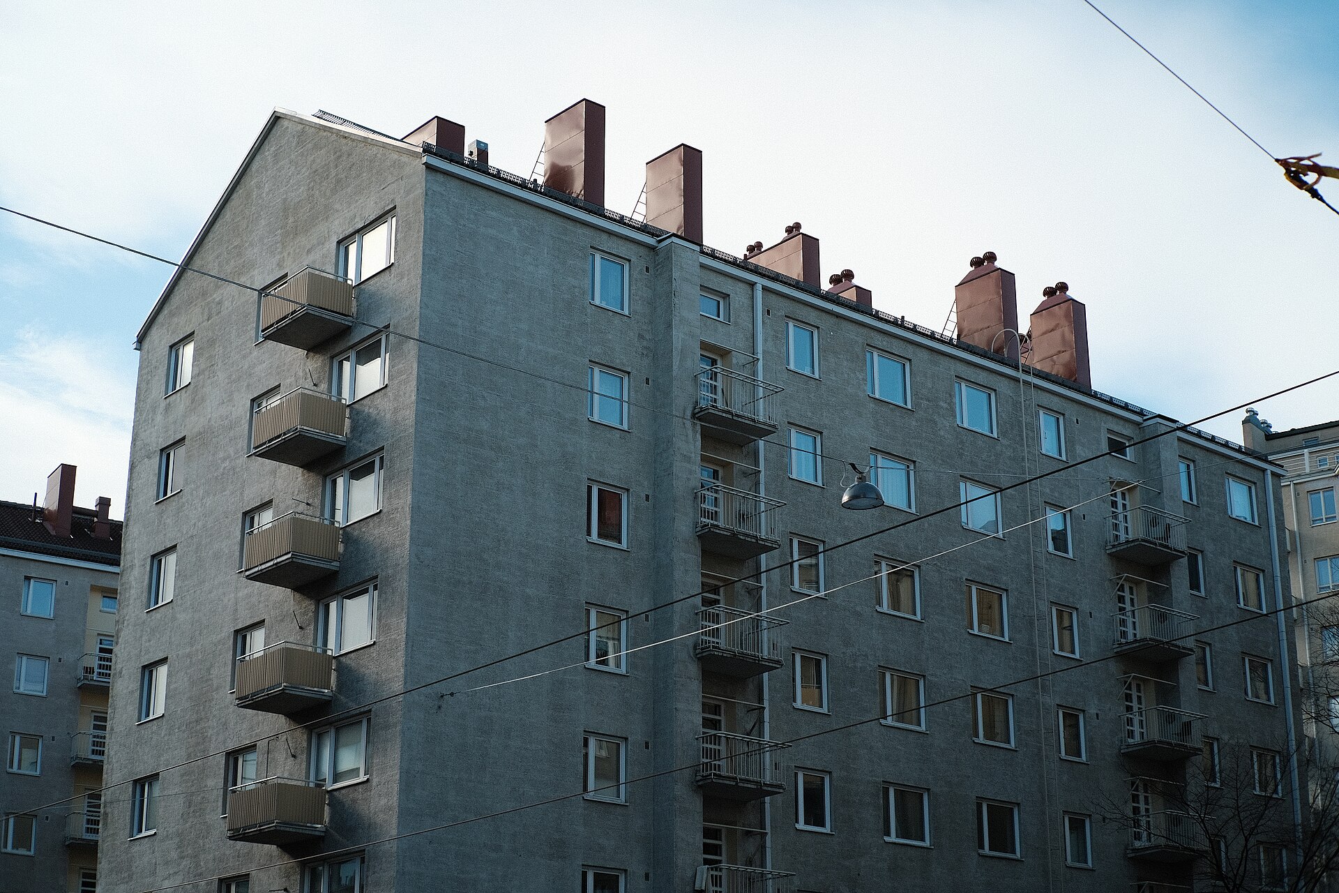 Жилой дом на улице Хямеентие в районе Каллио, Хельсинки